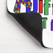 Autismus Nicht weniger Mousepad (Ecke)