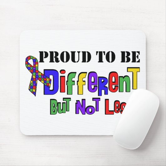 Autismus Nicht weniger Mousepad (Mit Mouse)