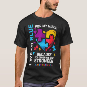 Autismus Nichte Tante Onkel Männer Frauen Autismu T-Shirt
