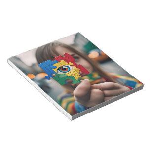 Autismus Notepad Notizblock