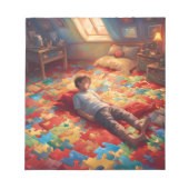 Autismus Notepad Notizblock (Vorderseite)