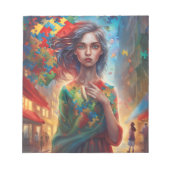 Autismus Notepad Notizblock (Vorderseite)