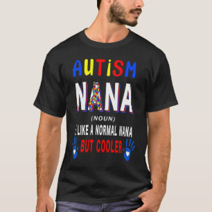 Autismus-Oma-Definition Kühler Stolz Autismus-Bewu T-Shirt