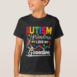 Autismus Oma I Liebe mein Großmutter Autismus Bewu T-Shirt
