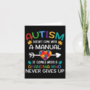 Autismus Oma Liebe Autistische Kinder Autismus Bew Karte