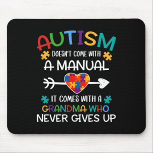 Autismus Oma Liebe Autistische Kinder Autismus Bew Mousepad
