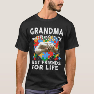 Autismus-Oma und Enkelin beste Freundinnen für T-Shirt