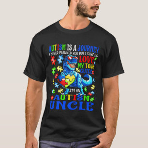 Autismus Onkel Reise Zitat Autismus-Bewusstsein Di T-Shirt