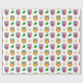 Autismus Owl Geschenkpapier (Flach)