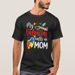 Autismus-Paar Valentinstag Mein Schatz ruft T-Shirt
