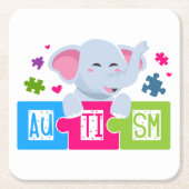 Autismus Paper Untersetzer (Vorderseite)