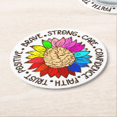 Autismus Paper Untersetzer (Angewinkelt)