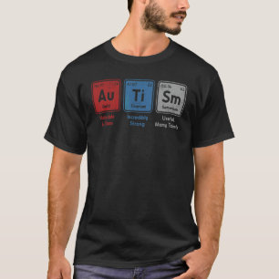 Autismus Periodensystem Elemente Rechtschreibung A T-Shirt