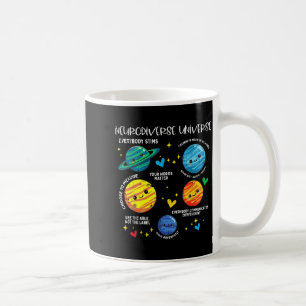 Autismus Planet neurodiverse Universum Bewusstsein Kaffeetasse