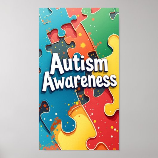 Autismus Poster (Vorne)