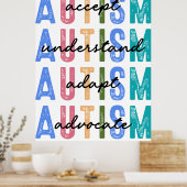Autismus Poster (Küche)