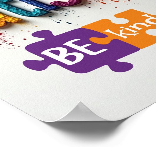 Autismus Poster (Ecke)