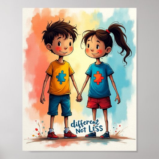 Autismus Poster (Vorne)