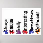 AUTISMUS POSTER (Vorne)