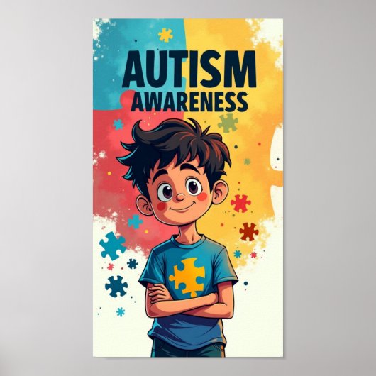 Autismus Poster (Vorne)