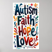 Autismus Poster (Vorne)