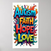 Autismus Poster (Vorne)