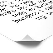 Autismus Poster (Ecke)