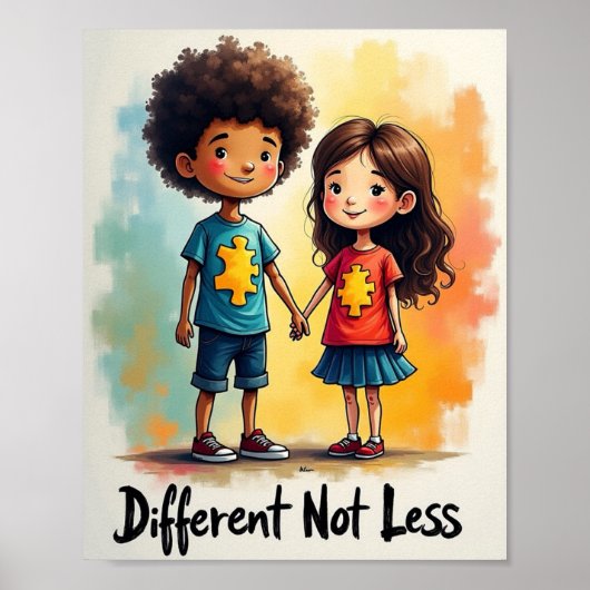 Autismus Poster (Vorne)