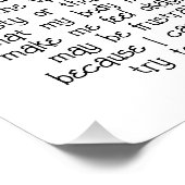 Autismus Poster (Ecke)