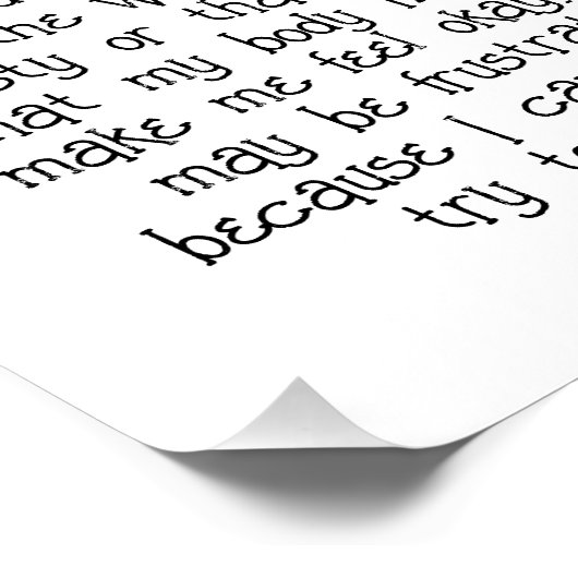 Autismus Poster (Ecke)