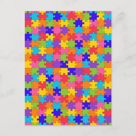 Autismus Postkarte (Vorderseite)