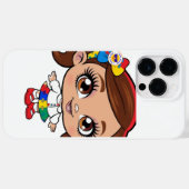 "Autismus Pride: Ein kleines Mädchen ist glücklich Case-Mate iPhone Hülle (Rückseite (Horizontal))