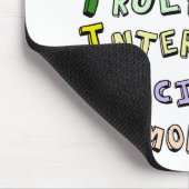 Autismus Pride Niedlich akrostisch Mousepad (Ecke)