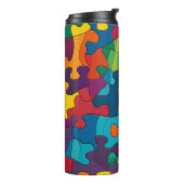 Autismus Pride Thermosbecher (Nach links gedreht)