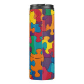 Autismus Pride Thermosbecher (Rückseite)