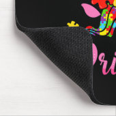 Autismus Prinzessin Unicorn Autismus Bewusstsein K Mousepad (Ecke)