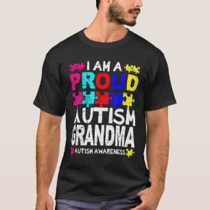 Autismus-Proud Autismus Oma T-Shirt Autismus Bewus