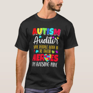 Autismus Prüfer einige Menschen suchen nach ihren  T-Shirt