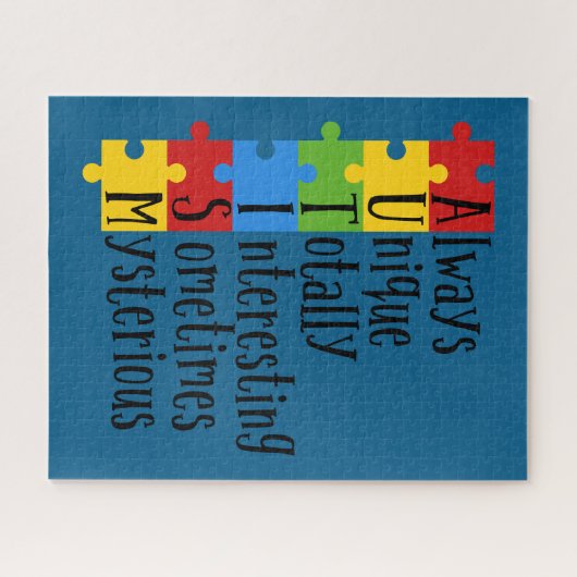 Autismus Puzzle (Horizontal)
