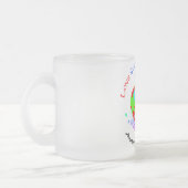 Autismus Puzzle am Herzen Mattglastasse (Links)
