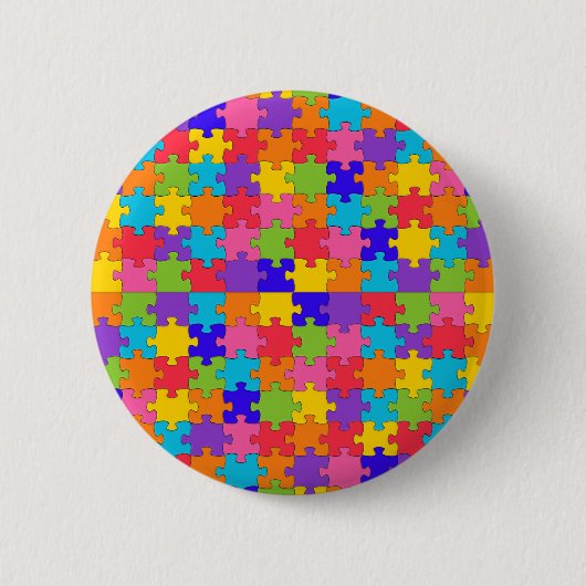 Autismus-Puzzle Button (Vorderseite)