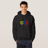 Autismus Puzzle Chemical Element Autismus Bewussts Hoodie (Vorne ganz)