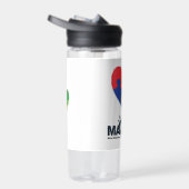 Autismus Puzzle Herzwasser Flasche (Rechts)