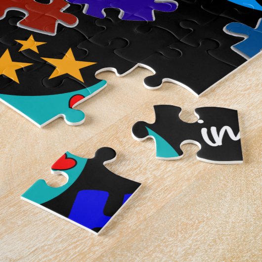 Autismus Puzzle Imagine (Seite)