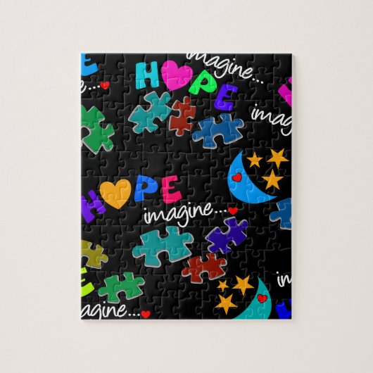 Autismus Puzzle Imagine (Vertikal)