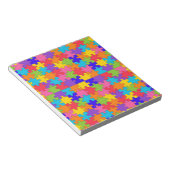 Autismus-Puzzle Notizblock (angewinkelt)