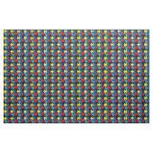 Autismus Puzzle Pieces - Klein Stoff (Fat Quarter (45,7 x 55,9 cm))
