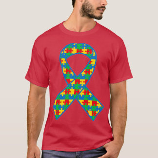 Autismus Puzzle Ribbon Autismus Shirt