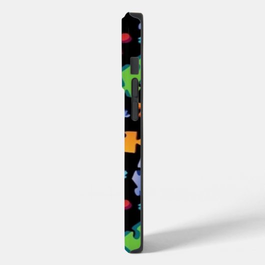 Autismus Puzzleteile Case-Mate iPhone Hülle (Rückseite / Links)