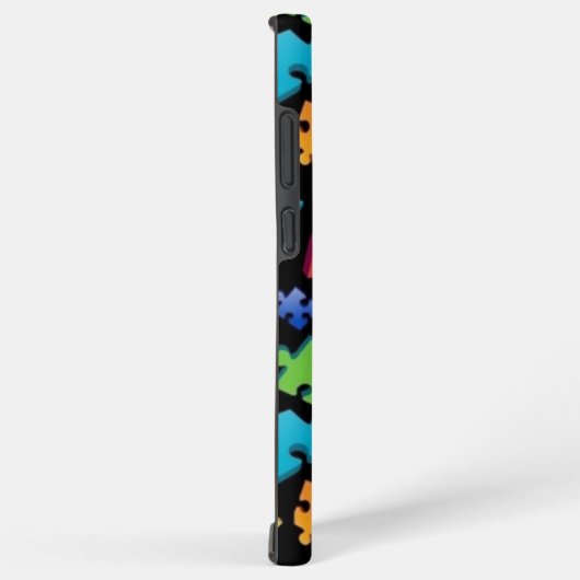 Autismus Puzzleteile Samsung Galaxy Hülle (Rechte Seite)